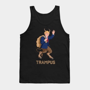 Trampus Krampus Anti Trump Halloween Christmas 2020 Tank Top